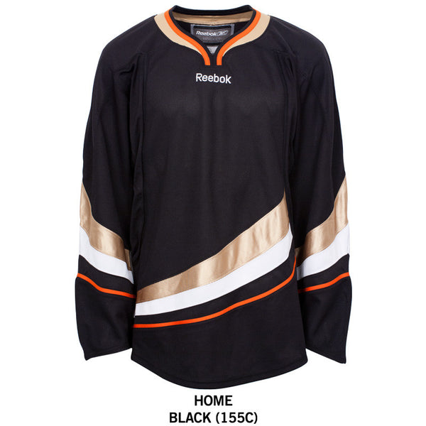 NHL Anaheim Ducks Jersey Adult Large XL Black Orange Logo Official Product